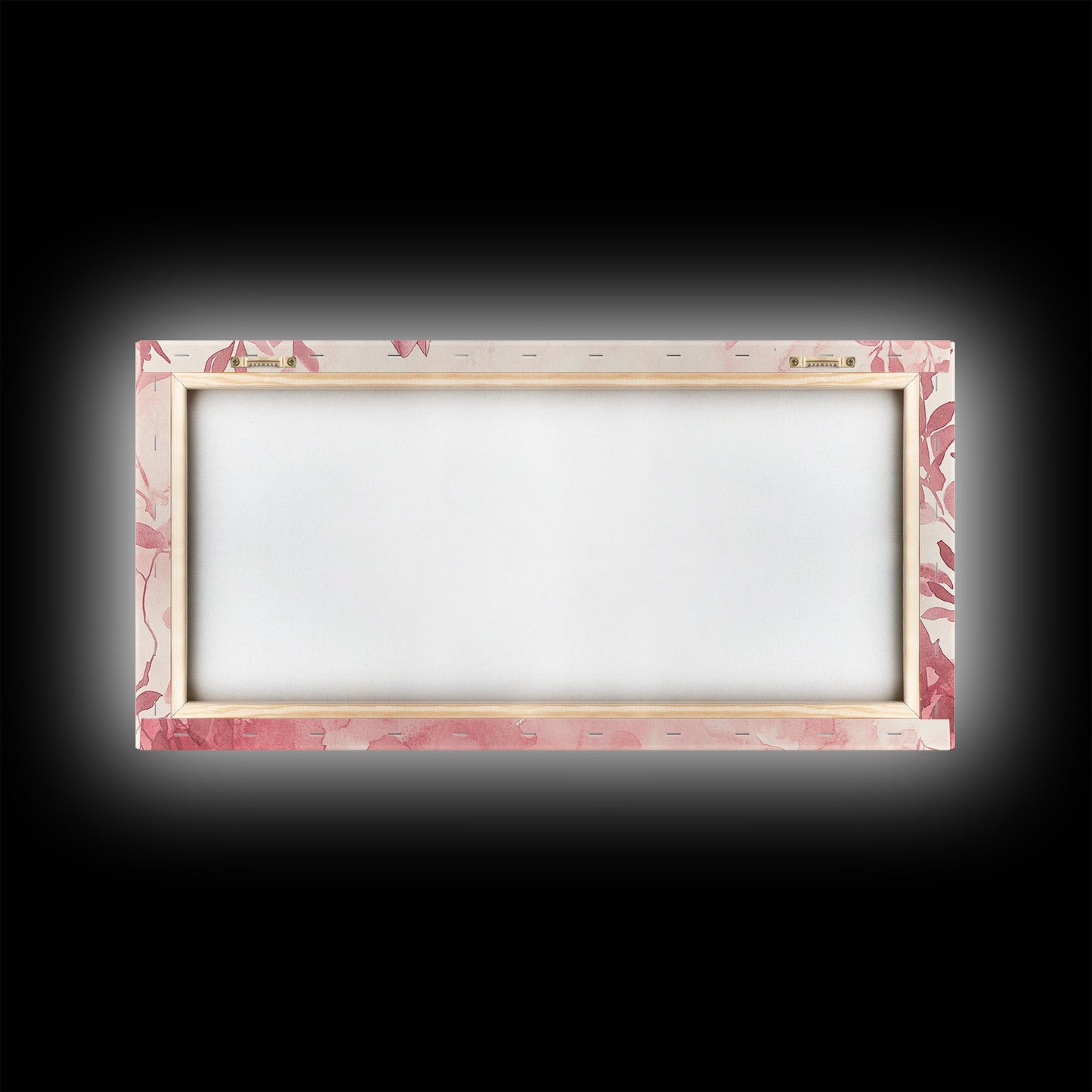 Whimsical Pink Cat Canvas Print Featuring Pink Wall Art Minimalist Art Botanical Prints Light Pink Wall Art Farmhouse Rustic Decor