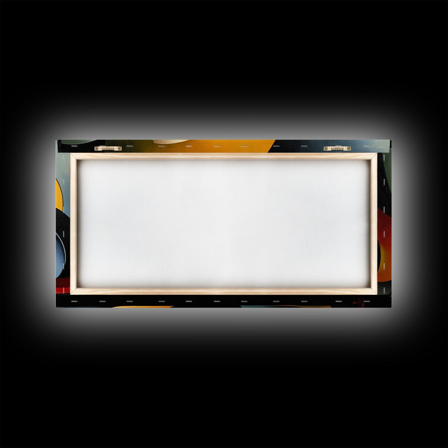 Dynamic Wave Art Canvas Print Coastal Abstract Ocean-Inspired Nautical Wall Art Horizontal Decor Above Couch Living Room Coastal Decor