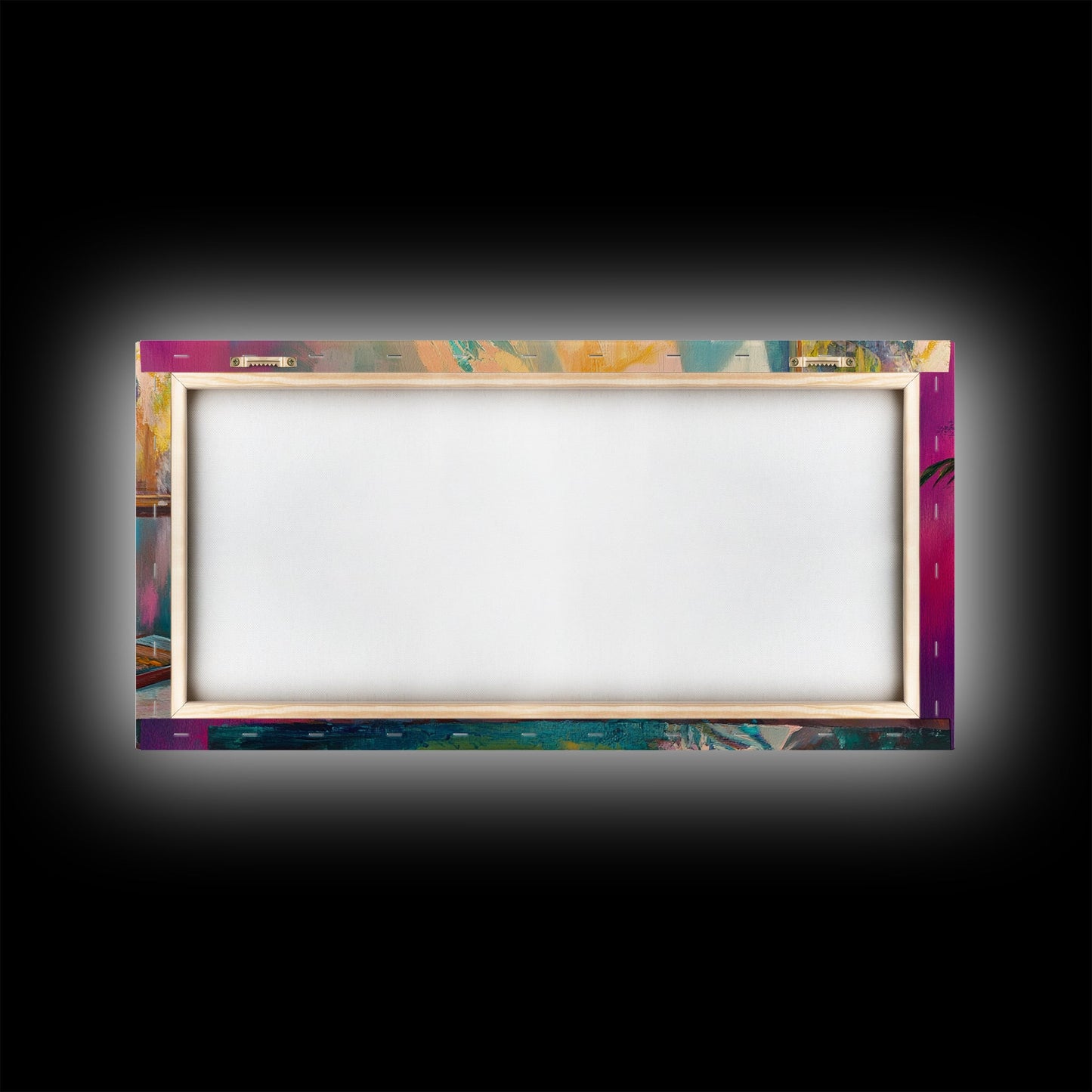 Martini Cocktail Canvas Print Colorful Bar Wall Art Vibrant Foodie Home Decor Gift Idea Kitchen Modern Party Drink Art Living Room