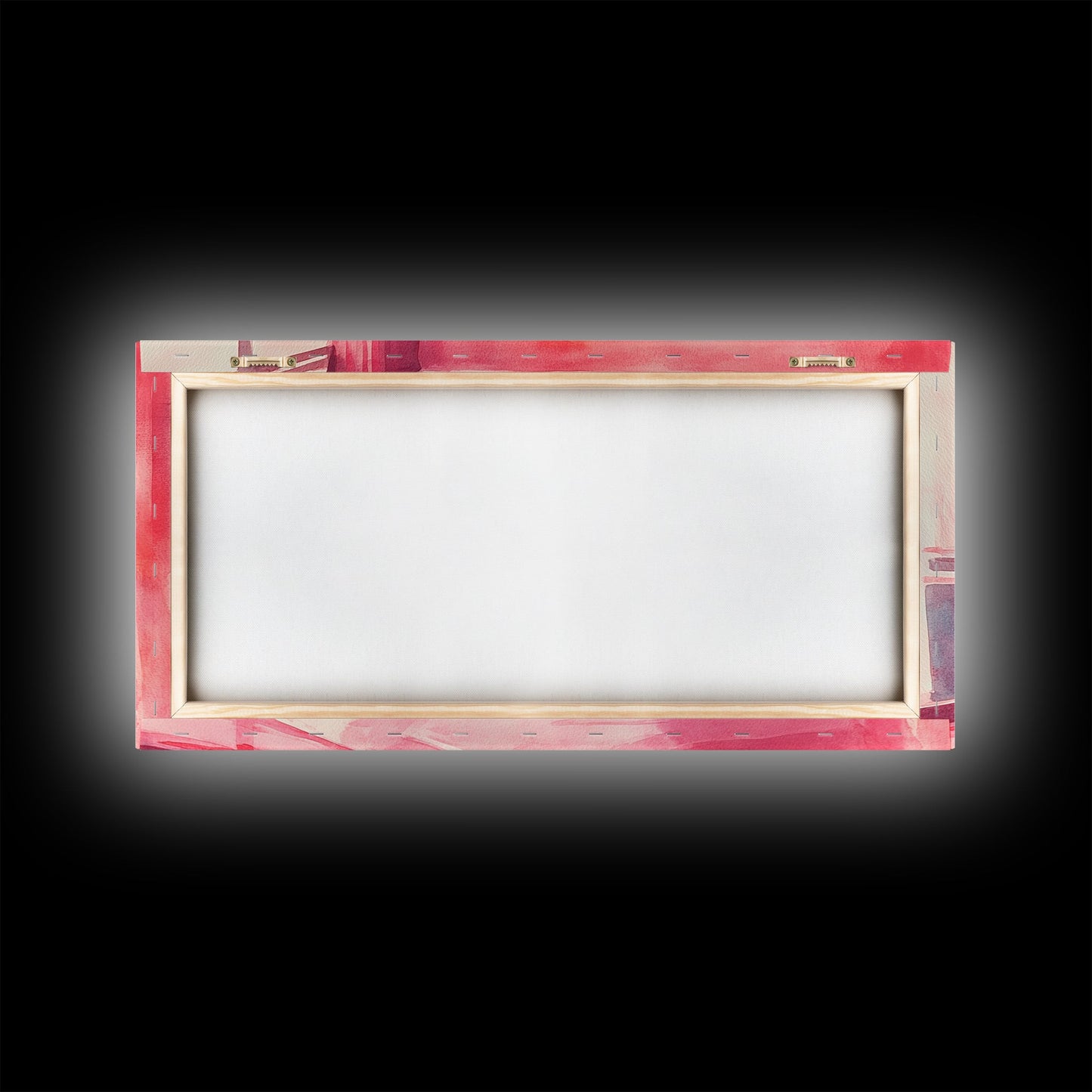 Sunny Bedroom Canvas Print Light Pink Wall Art Minimalist Decor Cherry Wall Art Therapy Art Rustic Bedroom Art Boho Art Gift Idea