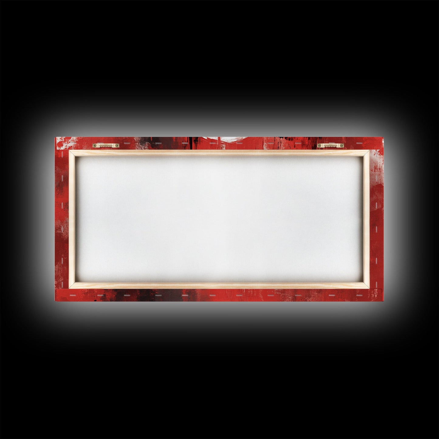 Skull Art Framed Canvas Print, Moody Dark Abstract Wall Decor, Gothic Bedroom Art, Unique Halloween Wall Art Gift, Dark Angels Decor