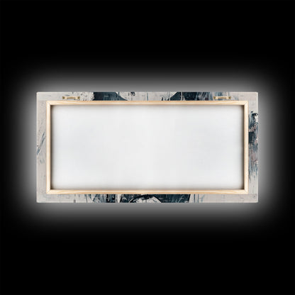 Gothic Skull Art Canvas Print, Dark Moody Abstract Wall Decor, Halloween Living Room Art, Unique Therapy Art Gift, Dark Angels Print