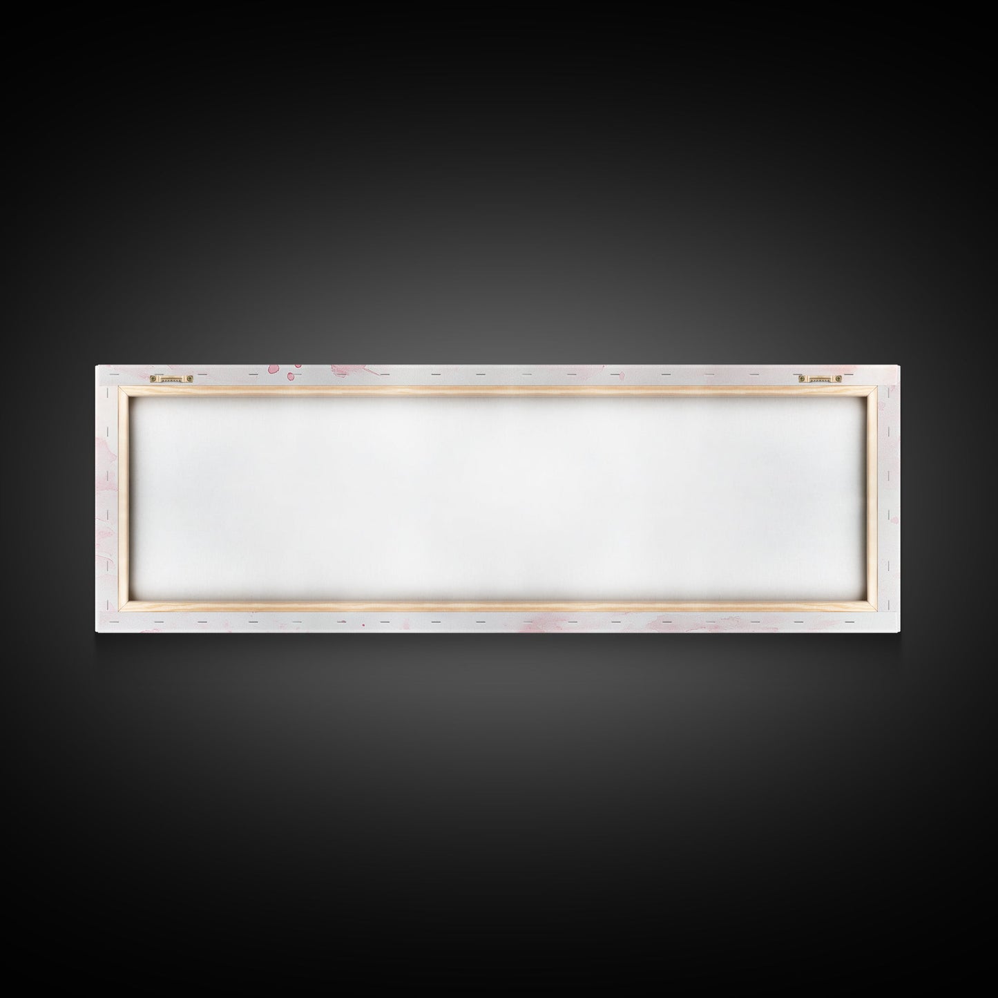 Floral Hand Fan Art Framed Canvas Print Chinoiserie Pink Wall Art Botanical Prints Horizontal Bedroom Living Room Décor Gift Idea