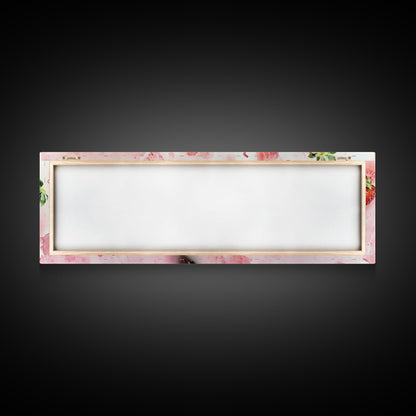 Strawberry Fruit Kitchen Art Framed Canvas Print Rustic Decor Horizontal Wall Art Living Room Art Whimsical Botanical Prints