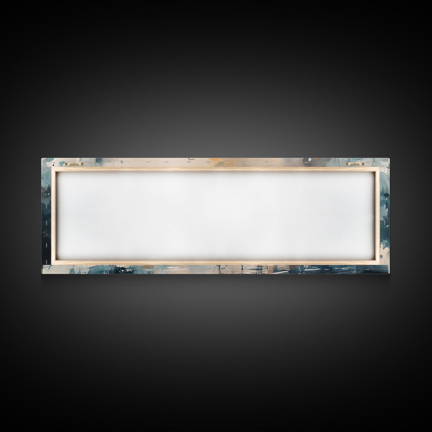 Moody Urban Streetscape Canvas Print, Lofi Art, Southwest Wall Art, Modern Cityscape Art, Above Couch Artwork, Urban Living Room Decor