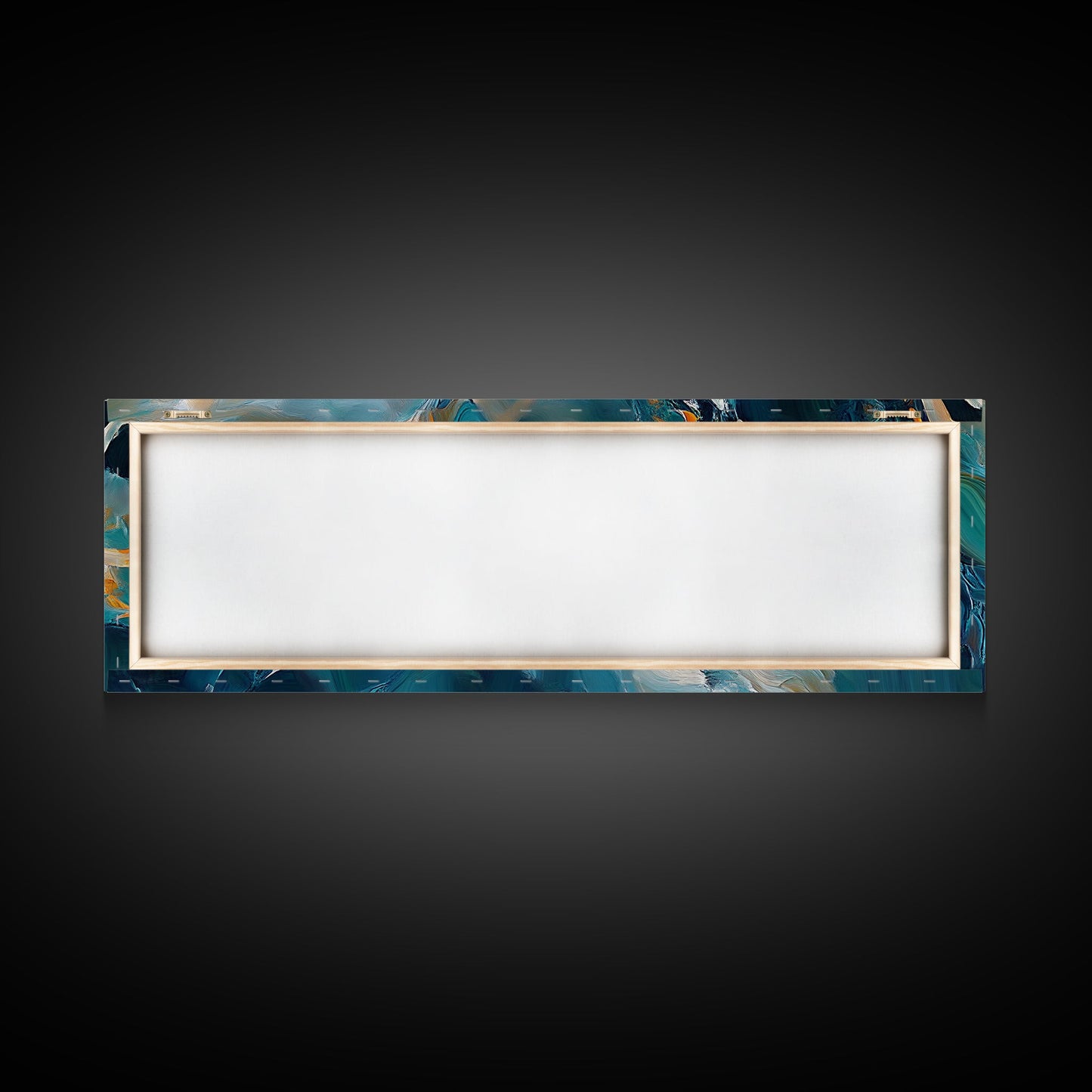 Vibrant Koi Fish Canvas Print, Whimsical Art, Coastal Wall Art, Bedroom Art, Gift Idea, Teal Wall Art, Above Sofa Decor, Nautical Painting