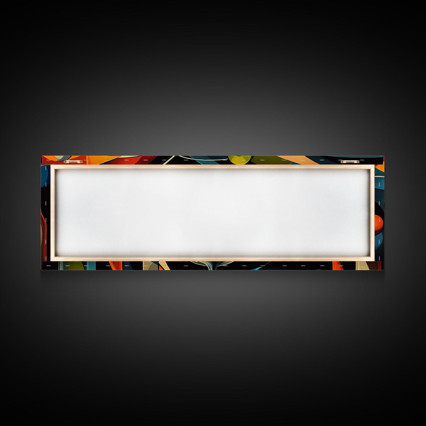 Abstract Martini Framed Canvas Print Espresso Martini Wall Art Modern Cocktail Art Kitchen Bar Decor Bold Geometric Wall Artwork