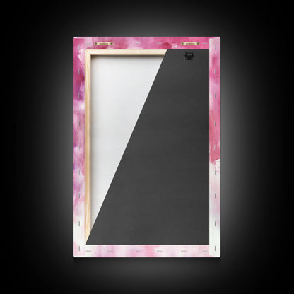 Light Pink Wall Art Canvas Print, Delicate Lace Gloves Illustration, Victorian-Inspired Art, Rustic Decor Bedroom Guest Room Gift