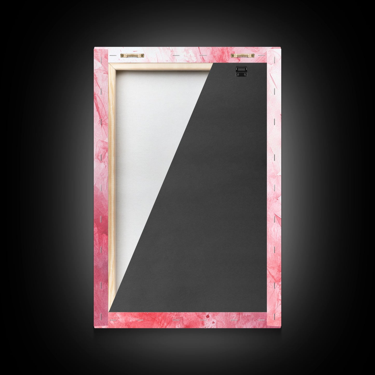 Origami Cranes Canvas Print Japanese Inspired Light Pink Wall Art Whimsical Minimalist Rustic Aesthetic Unique Gift Idea Art