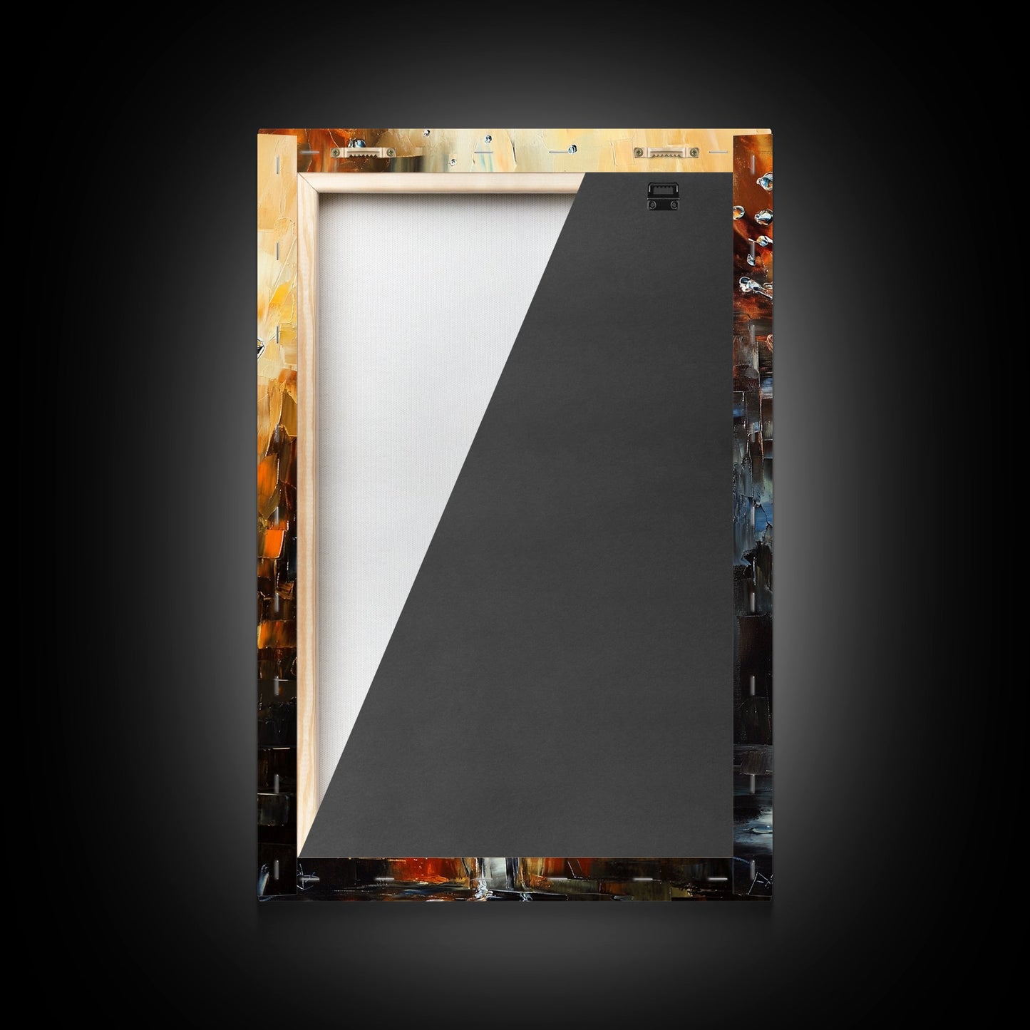 Golden Olive Martini Canvas Print with Rustic Cocktail Art Perfect Kitchen Decor, Espresso Martini Wall Art