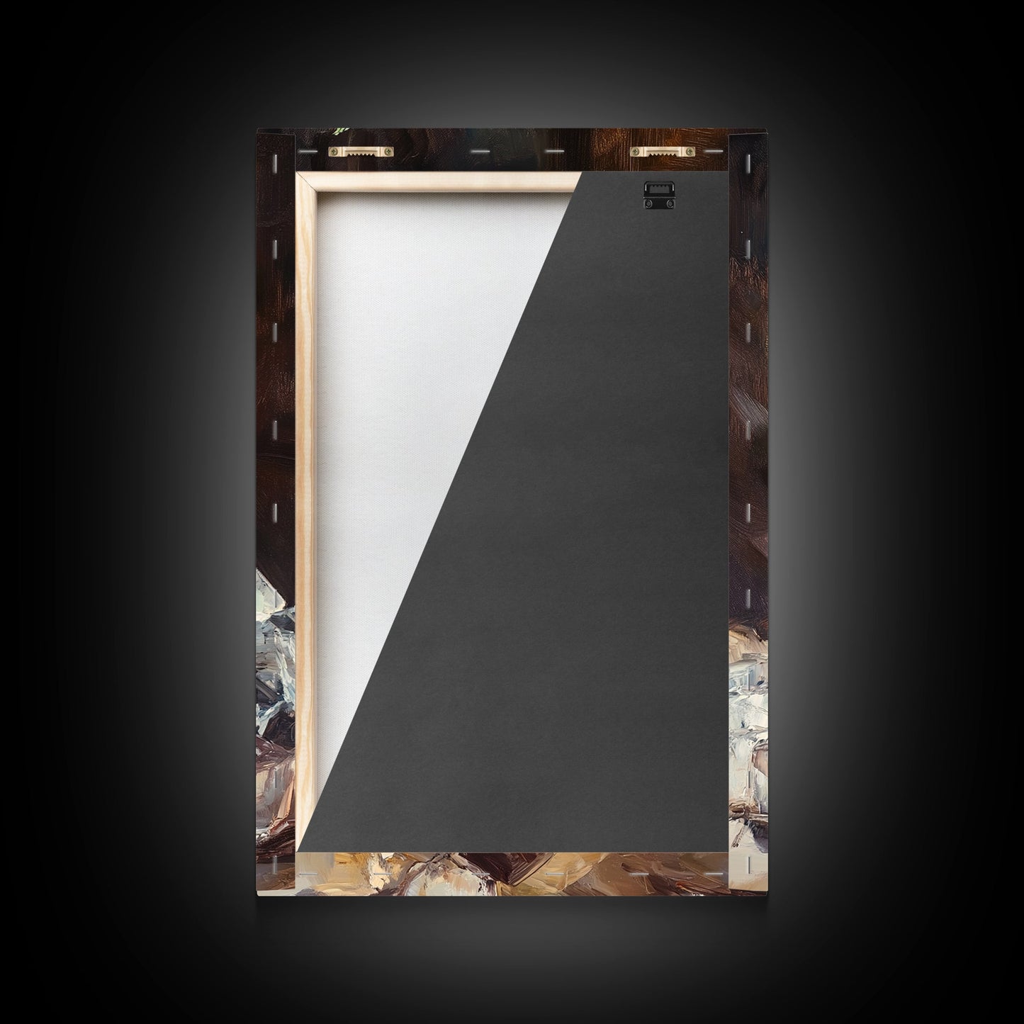 Lemon Whiskey Drink Canvas Print | Bar Kitchen Wall Art | Decor Martini Painting | Living Room Gift Idea for Him Art Print