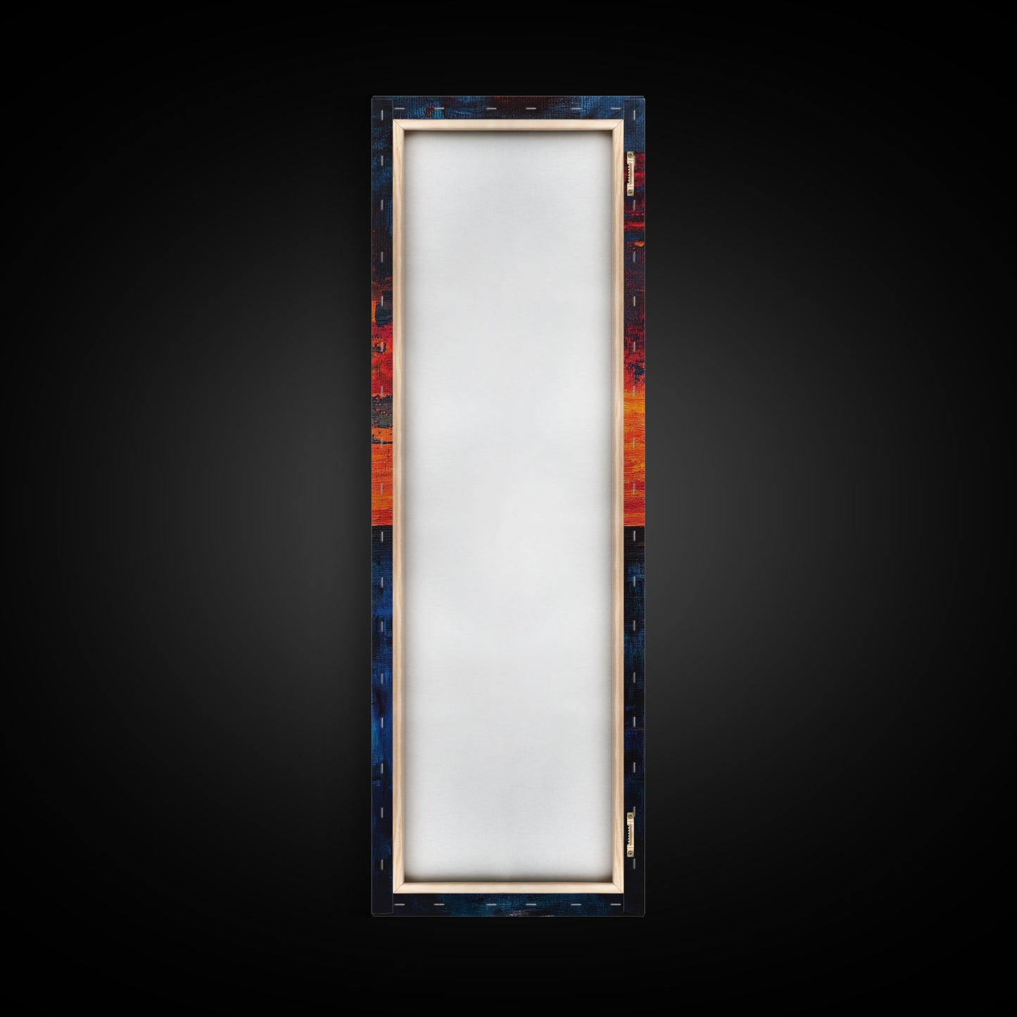 Fisherman Silhouette, Ocean Sunset, Moody Art, Canvas Print, Nautical Wall Art, Boho Art, Rustic Decor, Above Couch Art