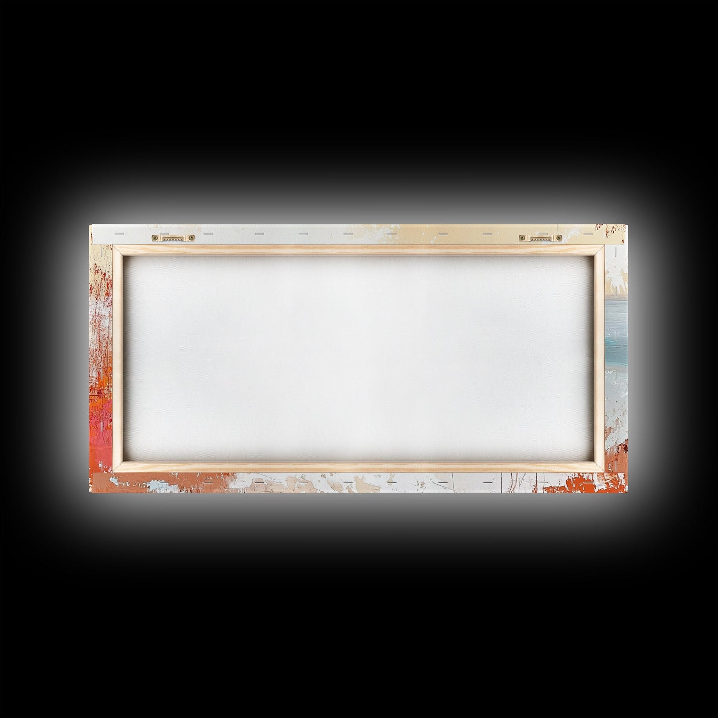 Rustic Dock, coastal decor, rustic art, farmhouse art, seascape painting, nautical painting, framed canvas print, extra wide art