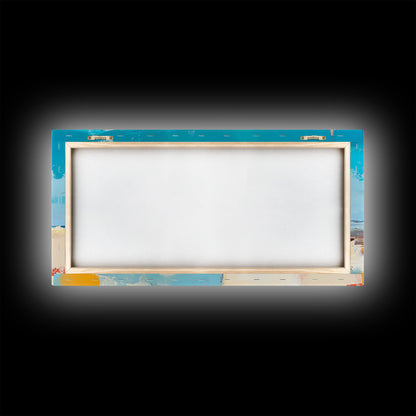 Desert House Art, Wandkunst im Südwest-Stil, rustikale Dekoration, Boho-Kunst, Bauernhauskunst, Küstenmalerei, gerahmter Leinwanddruck