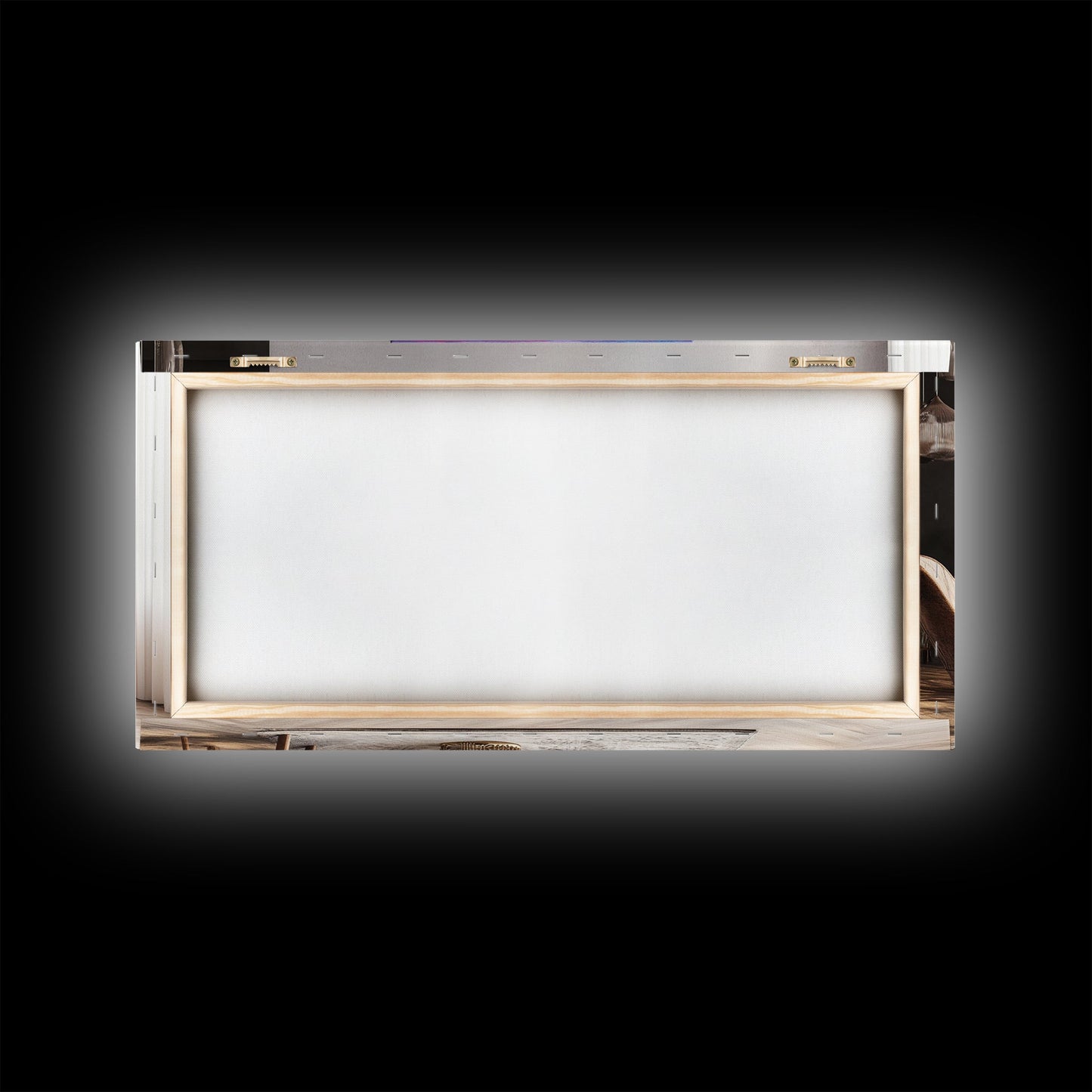 Rote Couch, Sonnenuntergangsgemälde, Kunst für über dem Sofa, Küstenwandkunst, Stranddeko, Panoramabild, gerahmter Leinwanddruck, Wohnzimmerkunst