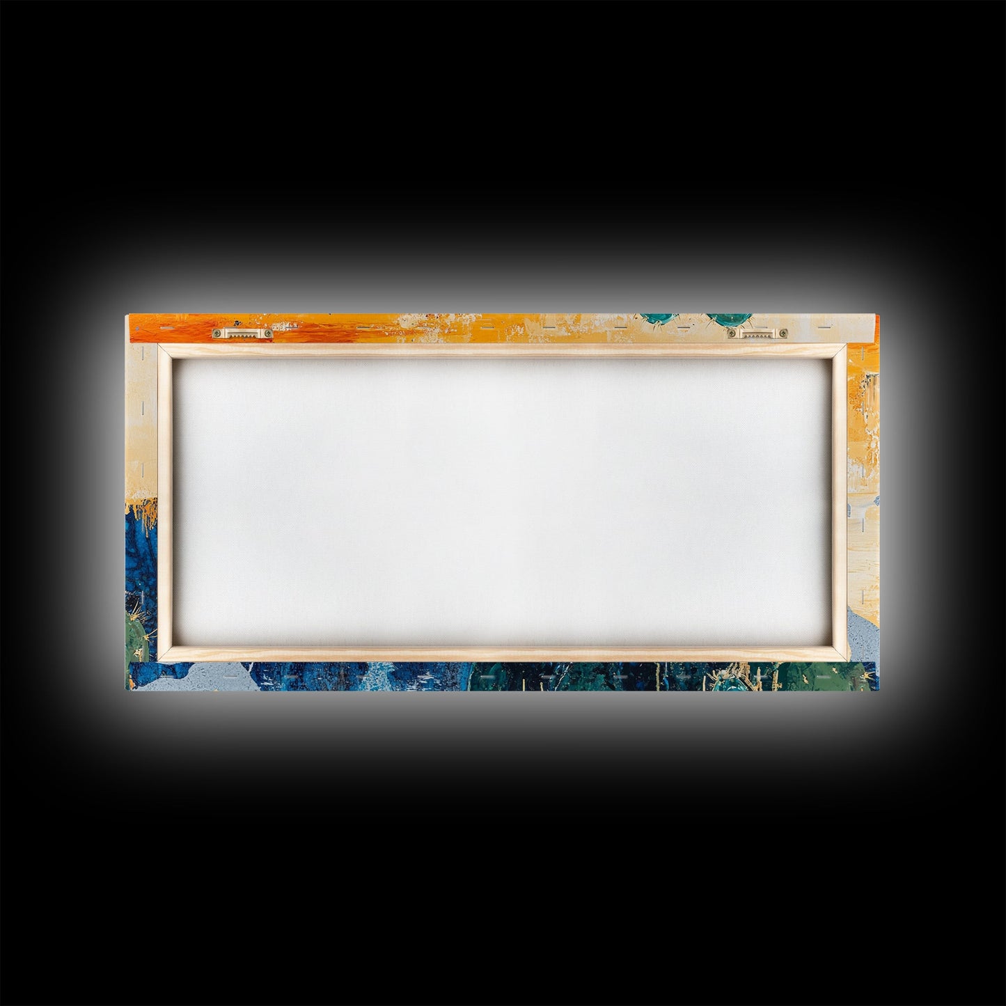 Kaktusgemälde, Agavengemälde, Wandkunst im Südwest-Stil, rustikale Dekoration, gerahmter Leinwanddruck, Wüstengemälde, extra breites Kunstwerk, Boho-Kunst