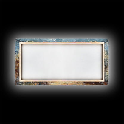 Küstenweg, Küstenlandschaftskunst, nautische Dekoration, Seestückmalerei, Küstenmalerei, Strandhausdekoration, Leinwanddruck