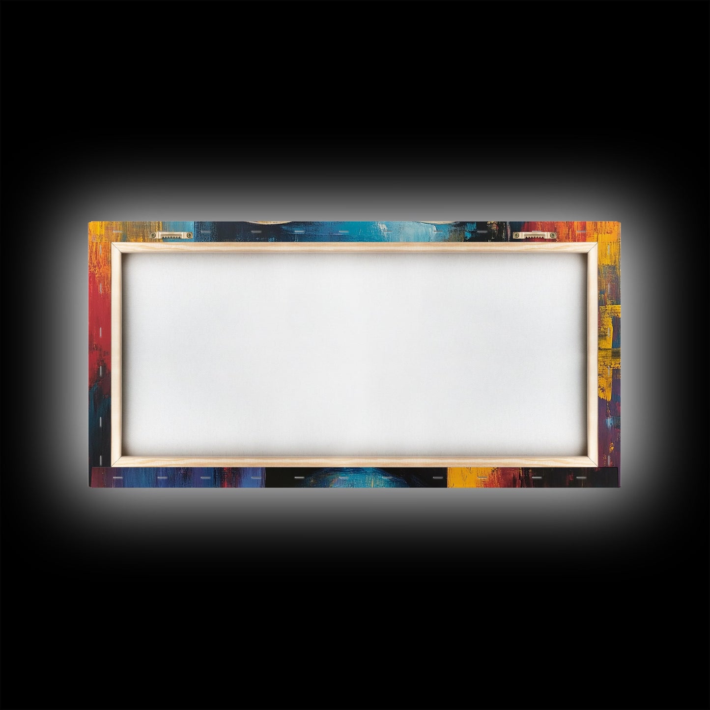 Bold Sunglasses Portrait, graffiti wall art, moody art, chicano art, abstract portrait, pop art decor, gift idea her, Canvas Print