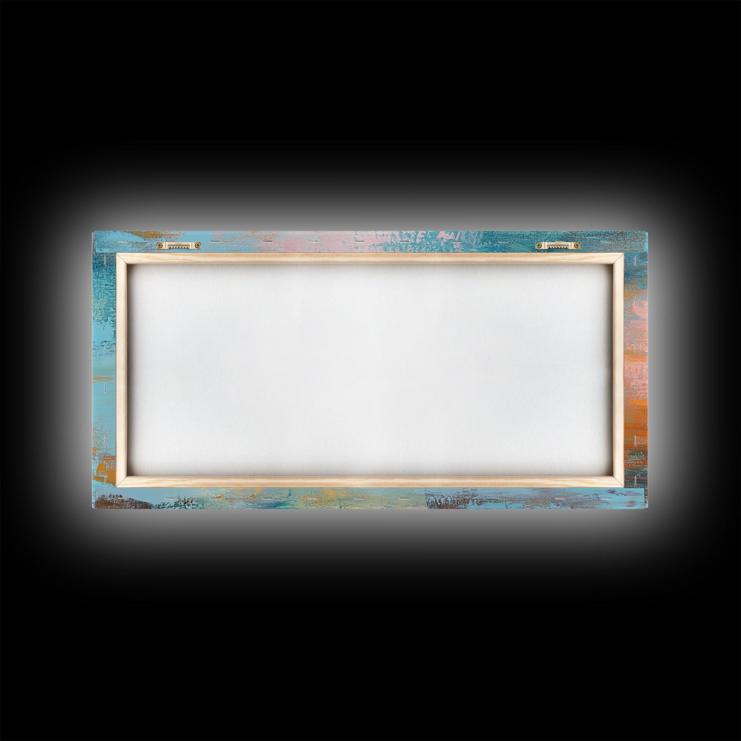 Lantern painting, rustic decor, farmhouse art, boho art, wabi sabi art, warm glow, extra wide art, framed canvas print, moody art