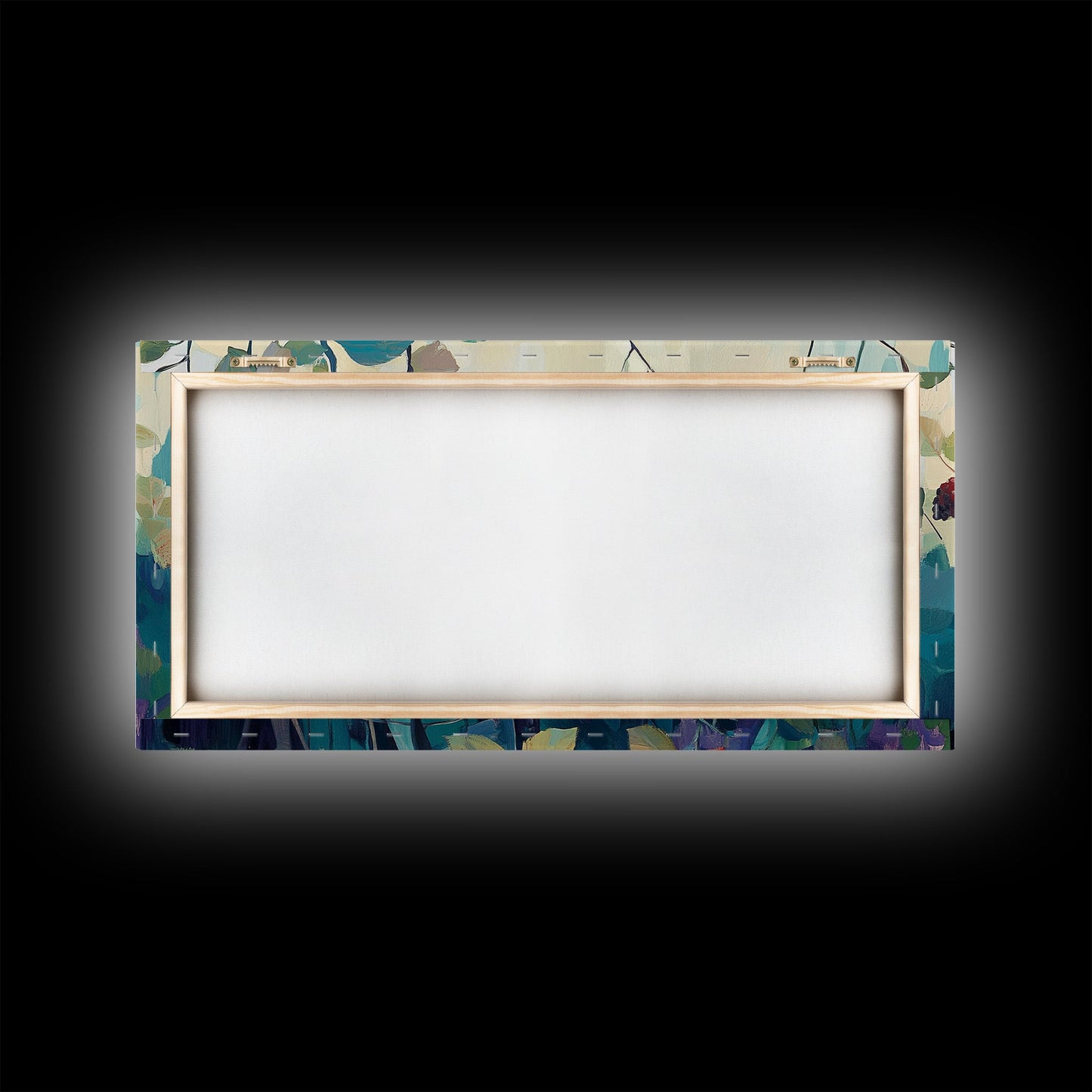 Brombeeren, Sommerbeeren, Leinwanddruck, botanische Drucke, Wandbild „Früchte des Geistes“, Wildblumenbild, Küchenbild