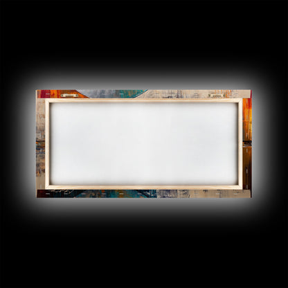 Industrieller Tresorraum, Steampunk-Wandkunst, Mechanische Wandkunst, Extra breite Kunstwerke, Horizontale Wandkunst, Gerahmter Leinwanddruck, Wohnzimmerkunst, Stimmungsvolle Kunst