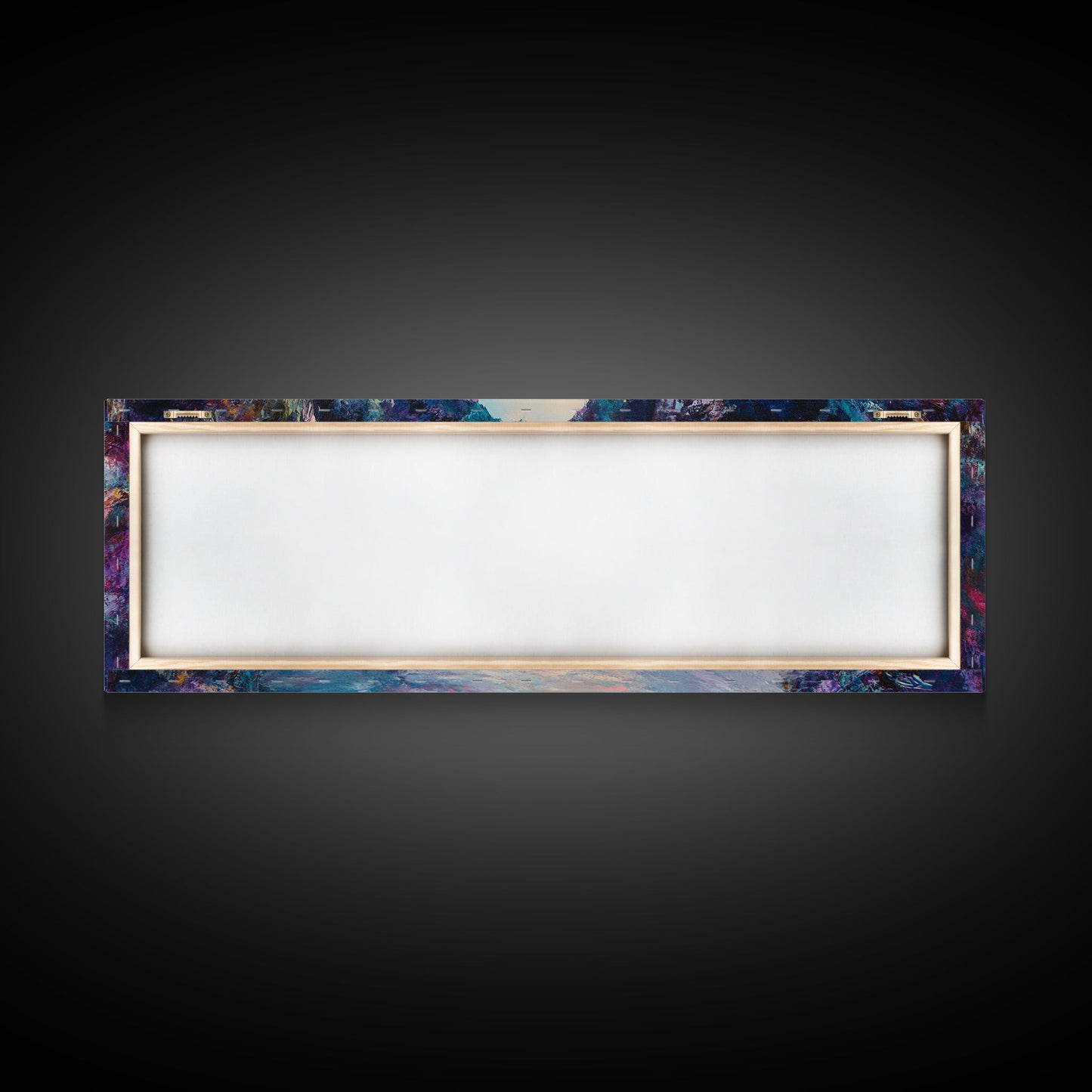 Enchanted Ocean Cave Canvas Print Mystical Coastal Wall Art Vibrant Seascape Home Decor Living Room Nature Lover Gift