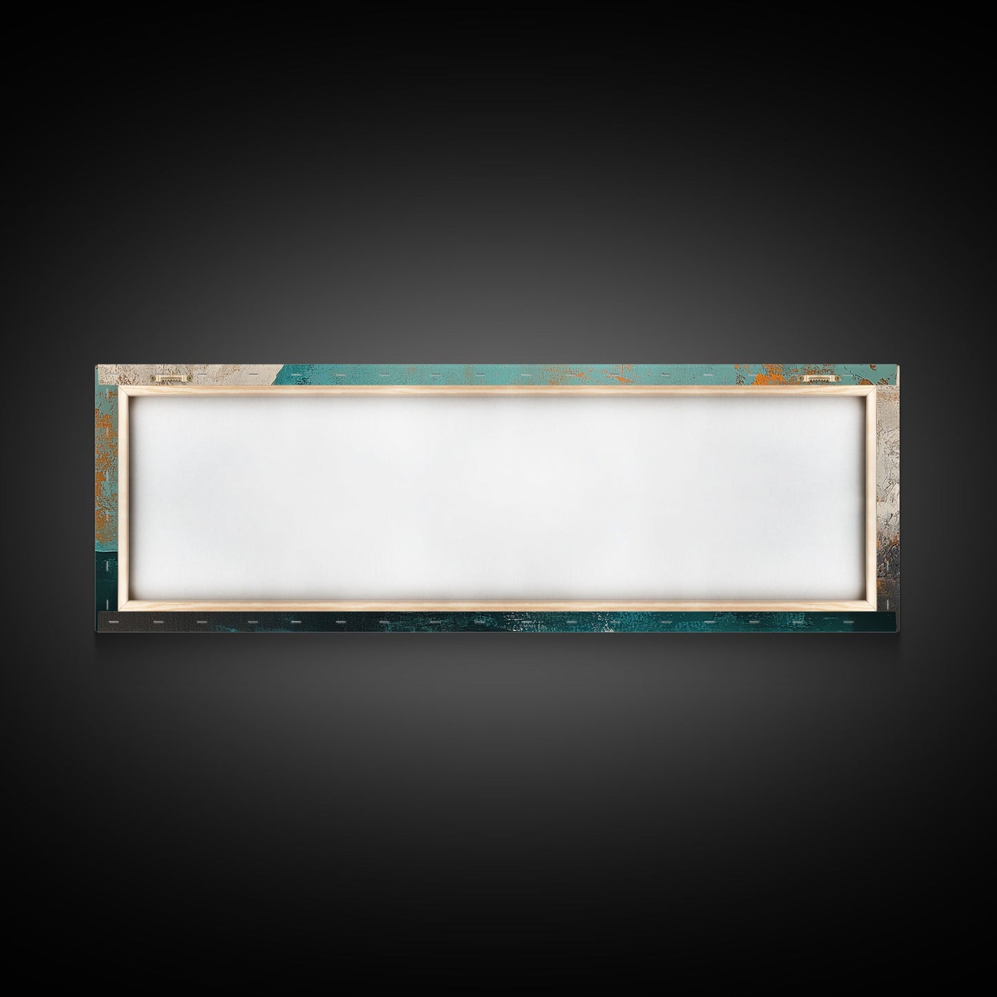 Coastal Rock Formation Framed Canvas Print, Ocean Cliff Painting, Nautical Wall Art, Beach House Decor, Textured Landscape Artwork