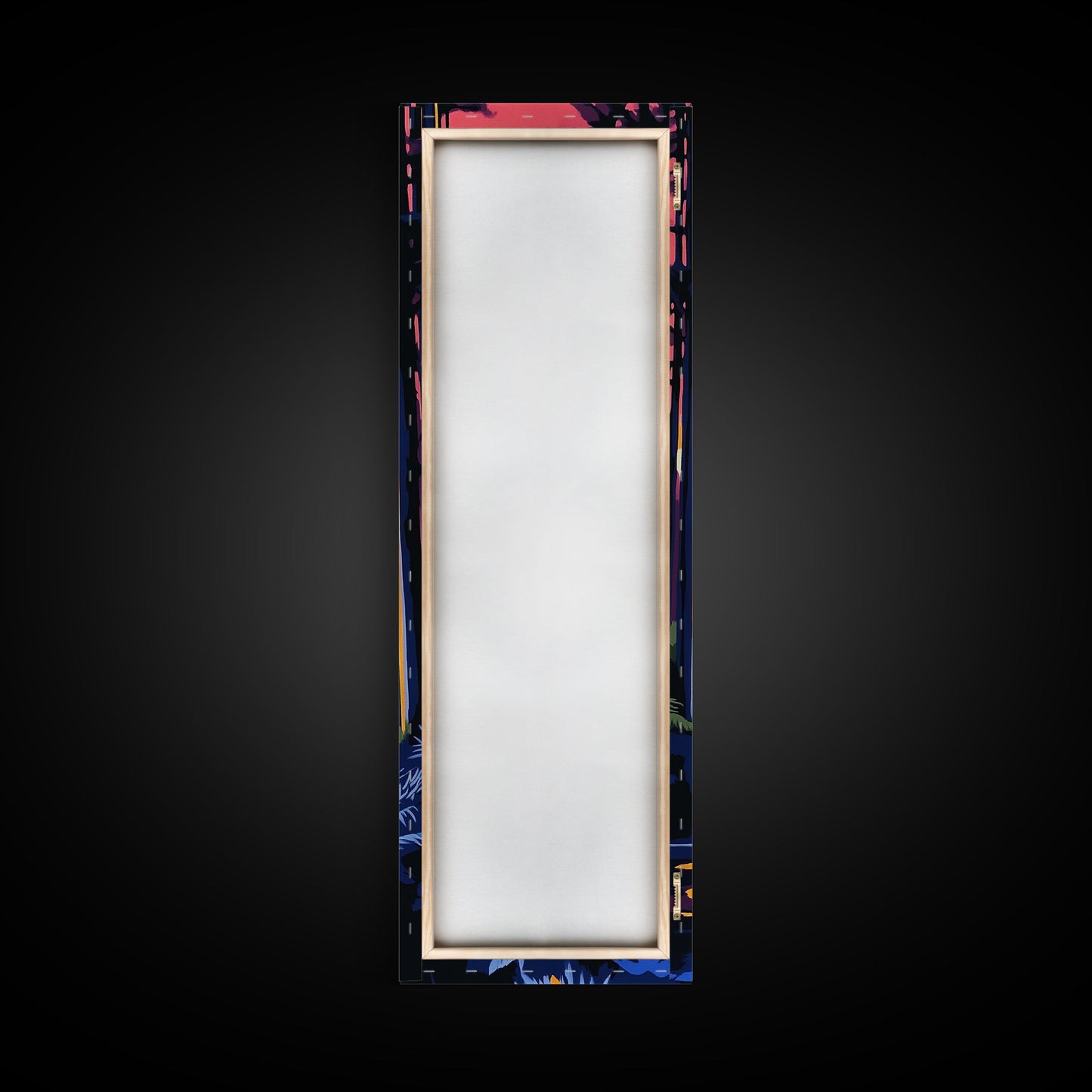 Forest Sunset, Tranquil Nature Art, Woodland Canvas Print, Boho Wall Decor, Autumn Home Art, Living Room Wall Art, Cozy Decor