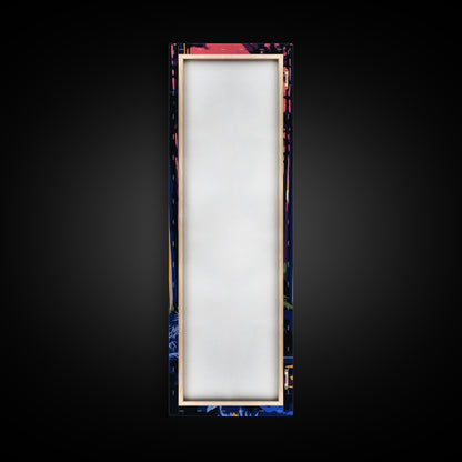 Forest Sunset, Tranquil Nature Art, Woodland Canvas Print, Boho Wall Decor, Autumn Home Art, Living Room Wall Art, Cozy Decor