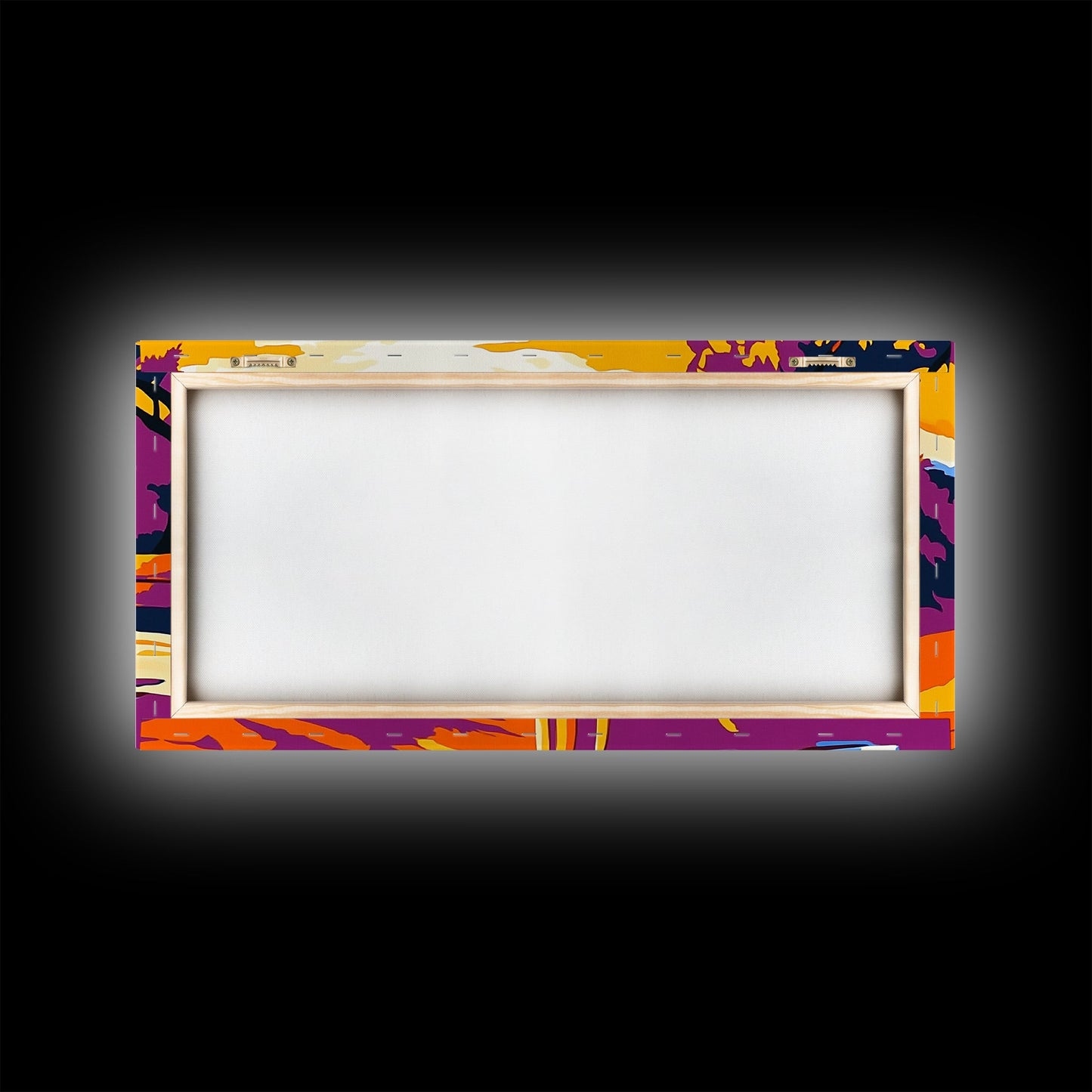 Wine and Sunset, Coastal Vineyard Art, Framed Canvas Print, Kitchen Wall Decor, Rustic Countryside Art, Tuscany Inspired