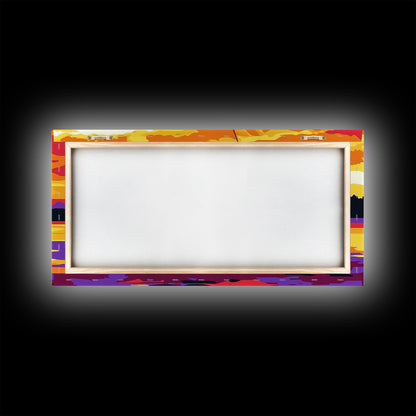 Riesenhummer, maritimes Kunstwerk, Kunst rund um Meeresfrüchte, gerahmter Leinwanddruck, Küstenwanddekoration, Gemälde mit Meeresmotiven, lebendige Meereskunst