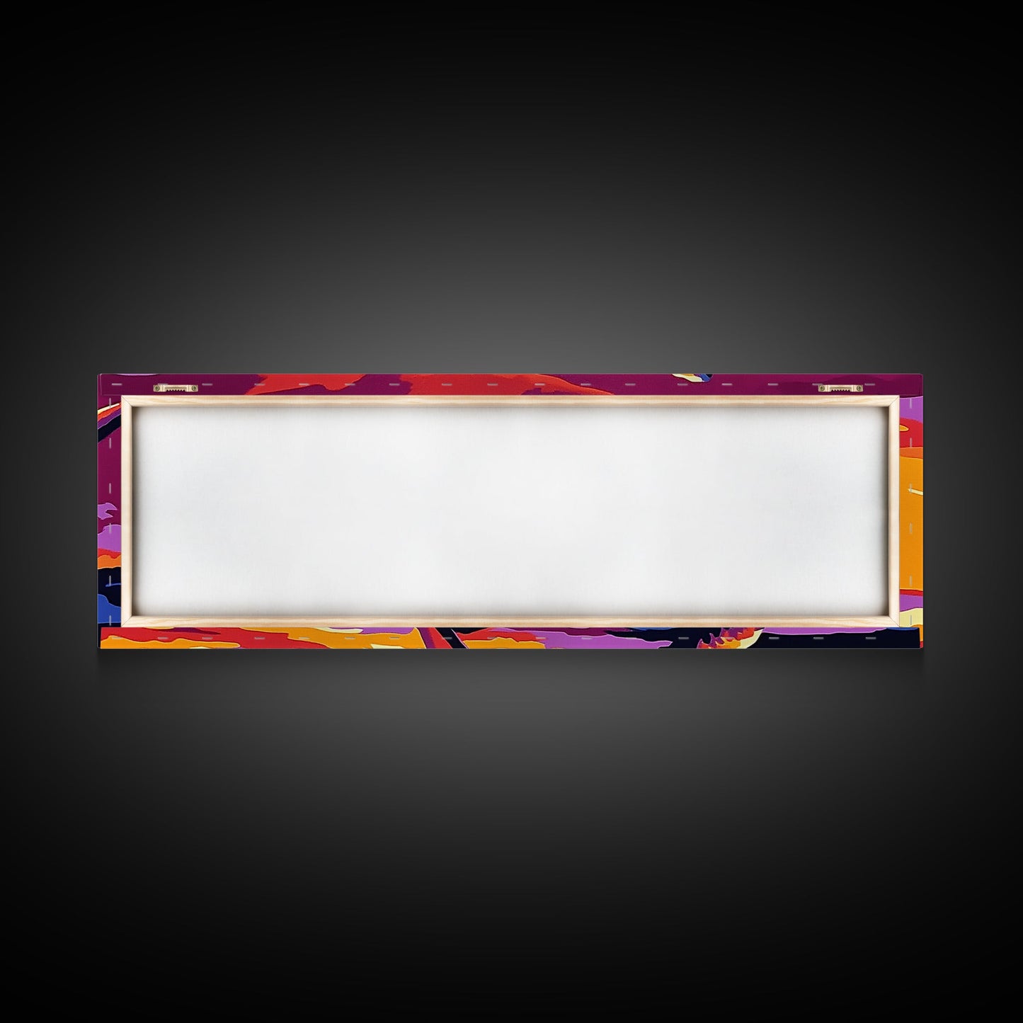 Starfish Sunset, Nautical Wall Art, Coastal Beach Decor, Ocean Scene, Canvas Print, Bold Colors, Seaside Living Room, Summer Vibes