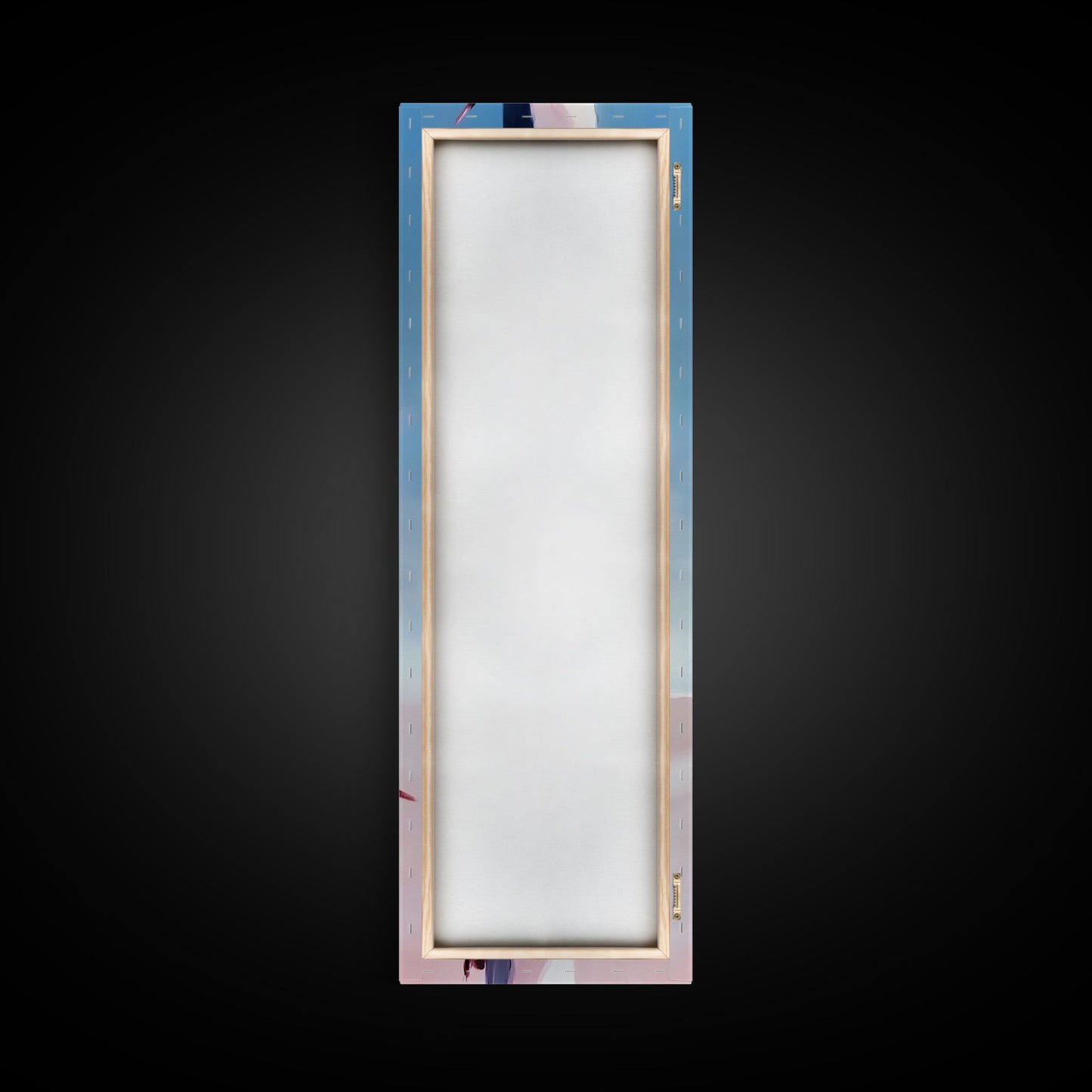 Barbed Wire Fence, Rustic Western, Moody Pink Art, Framed Canvas Print, Minimalist Farmhouse, Modern Wall Art, Entryway Decor