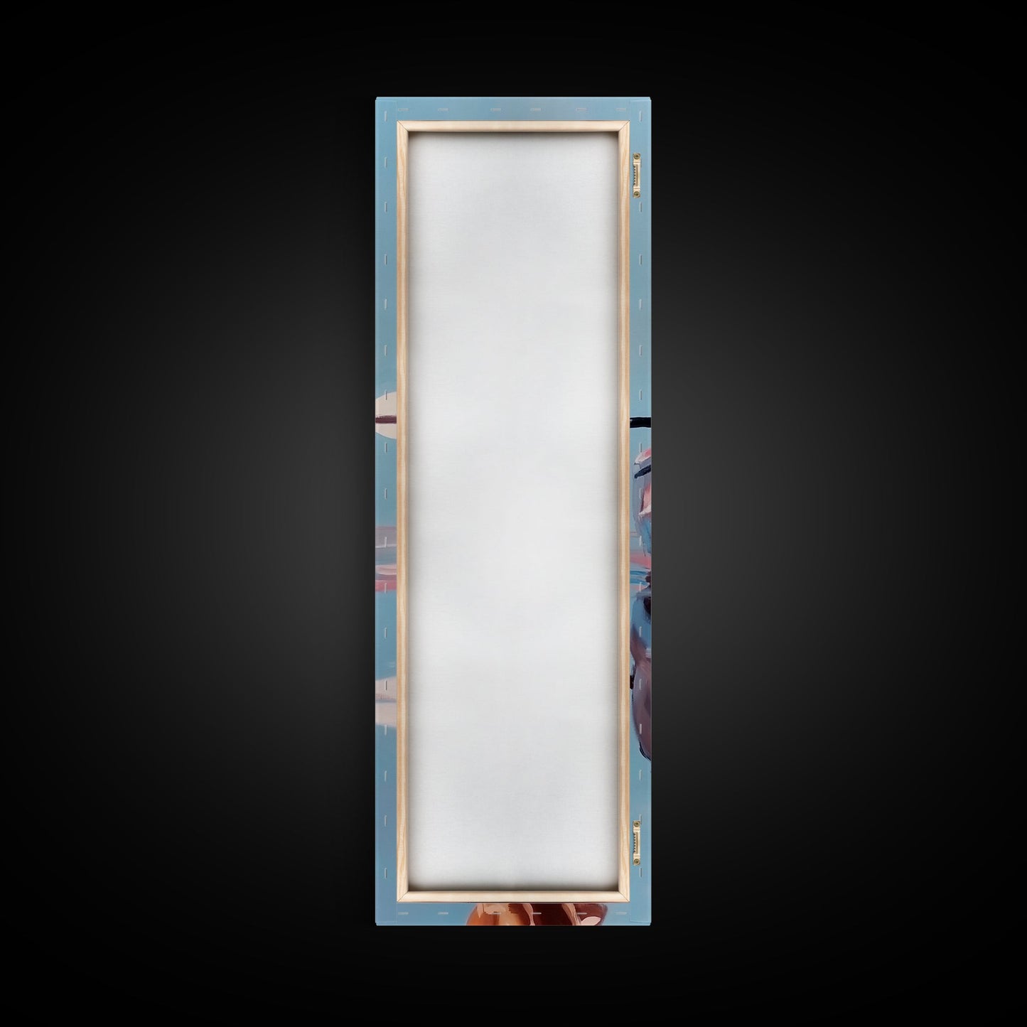 Woman in Kayak, Summer Adventure Art, Coastal Minimalist Painting, Ocean Escape Decor, Outdoor Lover Gift, Framed Canvas Print