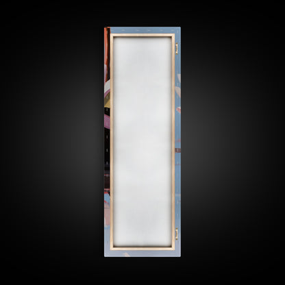 Water Lily, Floral Art, Botanical, Nature Wall Art, Zen Spa Decor, Minimalist Flower Painting, Bedroom Art, Canvas Print