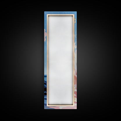 Ocean Wave, Abstract Seascape, Coastal Art, Framed Canvas Print, Modern Beach Wall Art, Minimalist Wave Painting, Living Room Wall Art