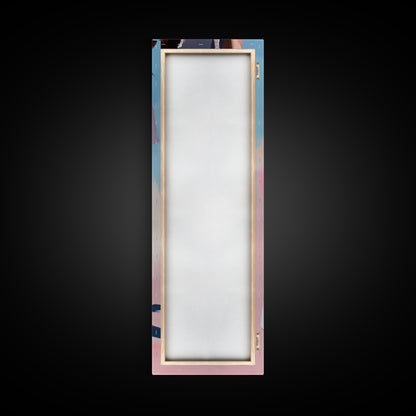 Beach Legs, Summer Vibes, Fashion Wall Art, Modern Minimalist Decor, Coastal Aesthetic, Chic Home Style, Framed Canvas Print