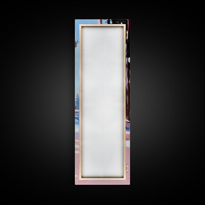 Pine Trees, Tranquil Forest, Nature Wall Art, Minimalist Tree Painting, Modern Landscape, Calm Home Decor, Framed Canvas Print