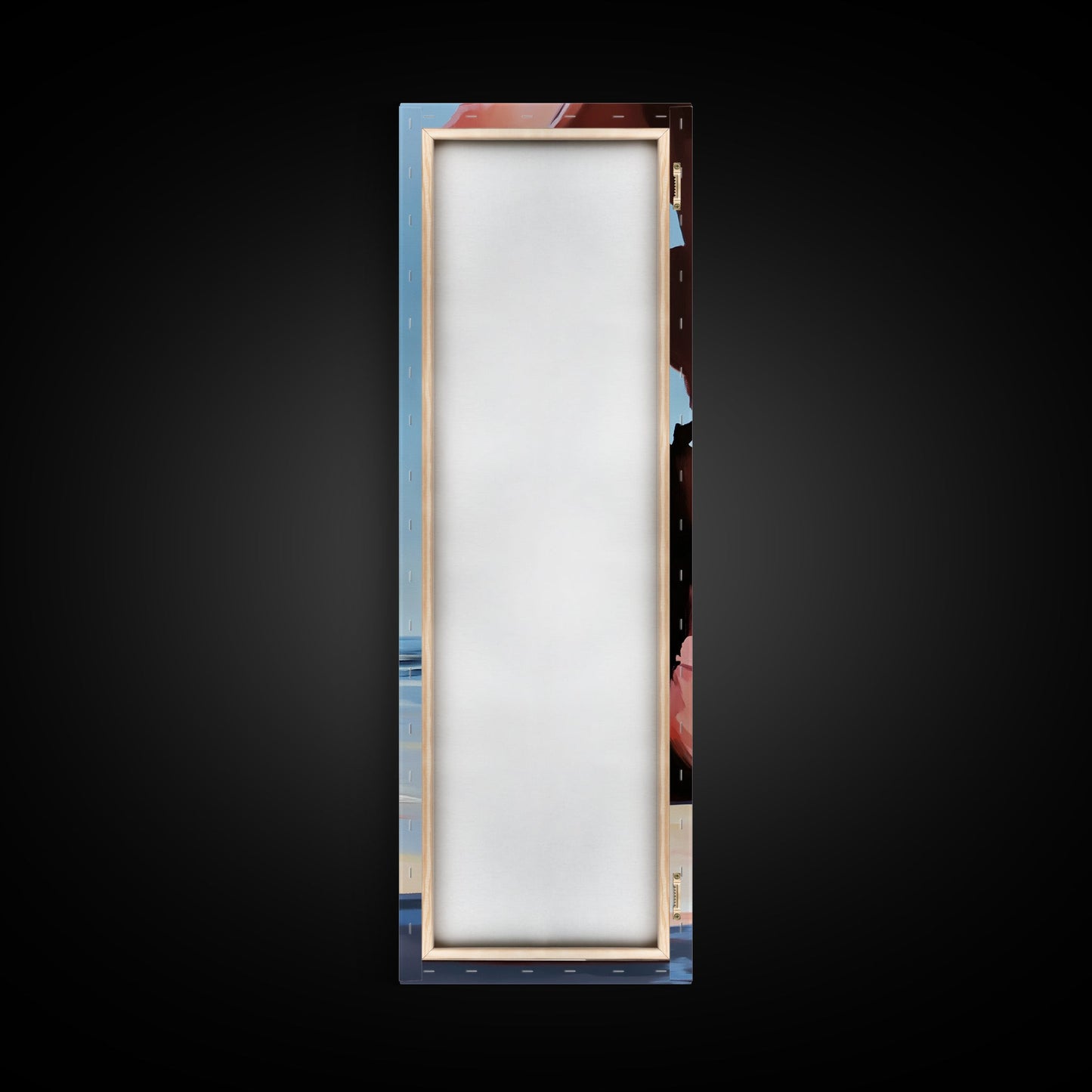 Rock Arch, Coastal Wall Art, Ocean Landscape, Nautical Home Decor, Framed Canvas Print, Minimalist Nature Art, Beach House Style