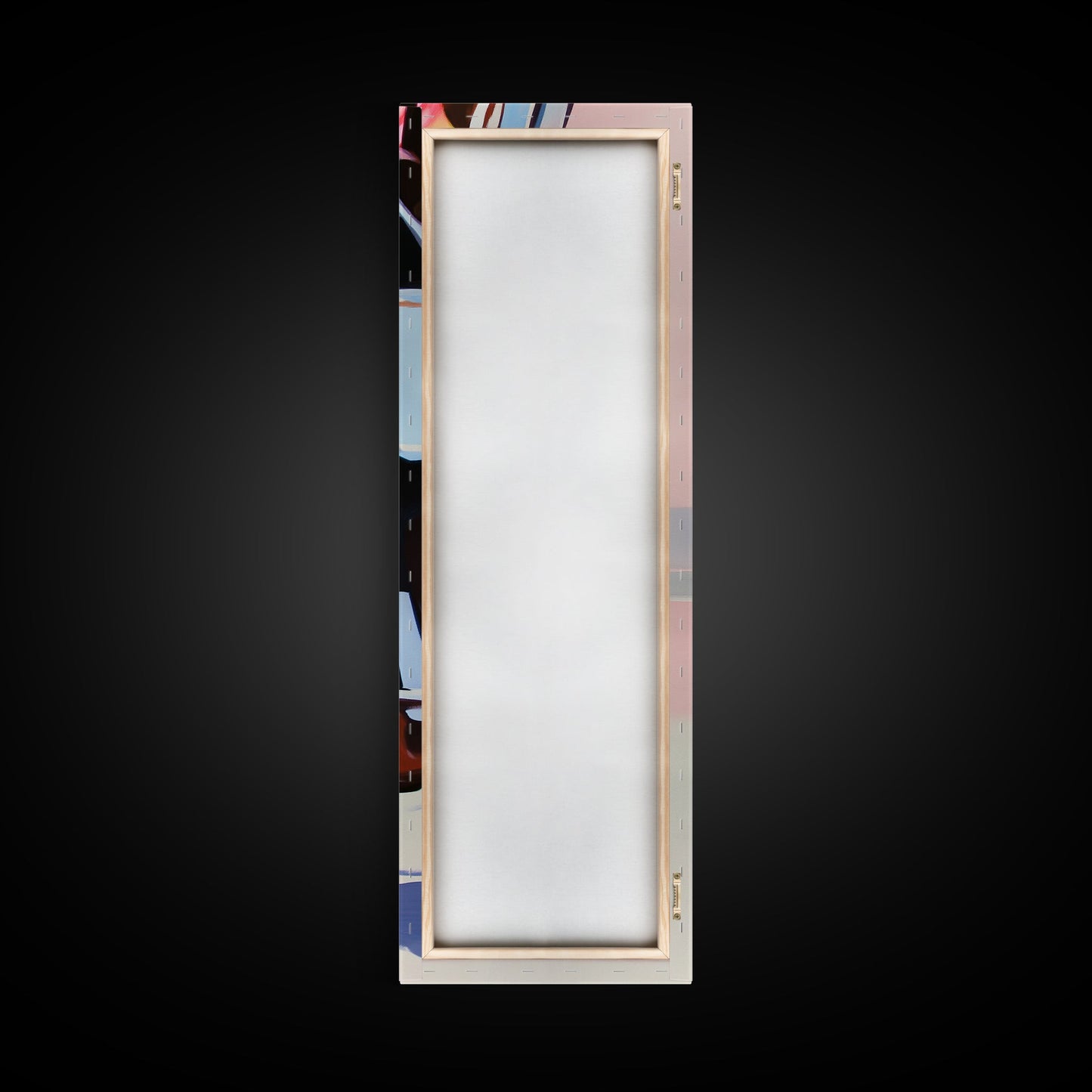 Vibrant Textures, Abstract Fashion Art, Bold Color Splashes, Modern Aesthetic, Trendy Wall Decor, Artistic Expression, Framed Canvas Print