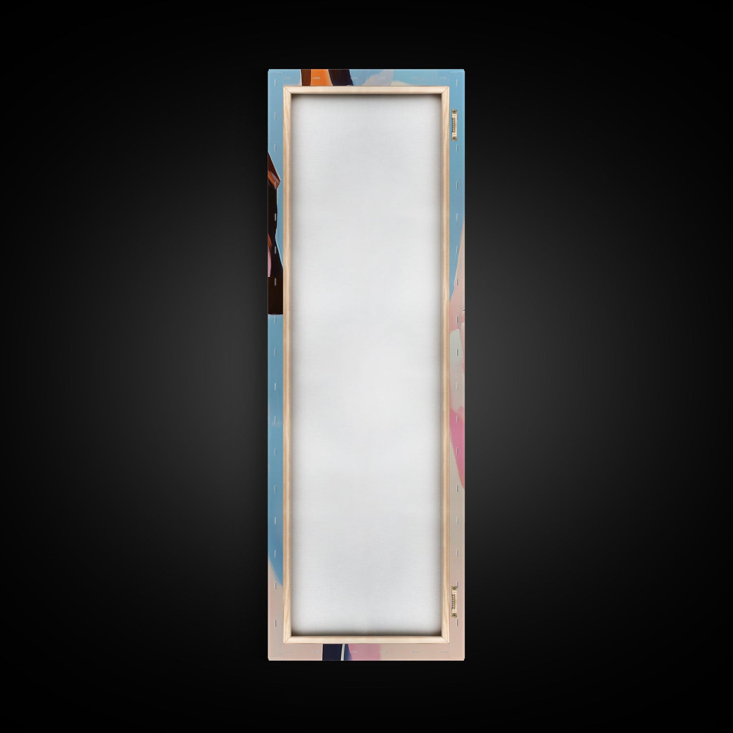 Travel in Style, Chic Handbag Painting, Modern Fashion Decor, Soft Pastel Aesthetic, Minimalist Wall Art, Elegant Home, Canvas Print