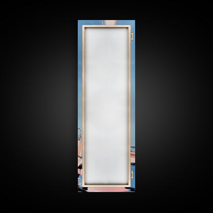 Segeltraum, Nautische Abenteuerkunst, Sanfte Pastell-Meereslandschaft, Elegante Küstendekoration, Minimalistische Meeresszene, Gerahmter Leinwanddruck