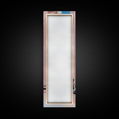 Open Door Light, Dreamy Interior, Soft Tones, Warm Aesthetic, Framed Canvas Print, Entryway Art, Minimalist Wall Art, Cozy Home Decor