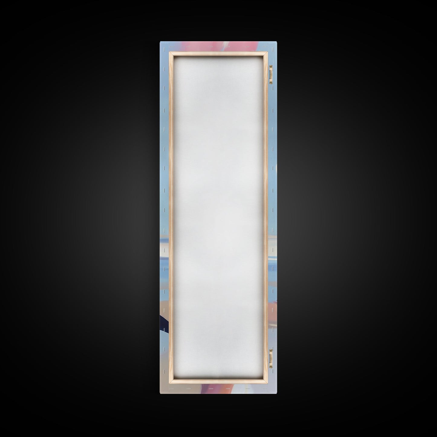 Burning Tree, Surreal Landscape Art, Abstract Nature Print, Dreamy Wall Art, Modern Home Decor, Soft Color Palette, Canvas Print