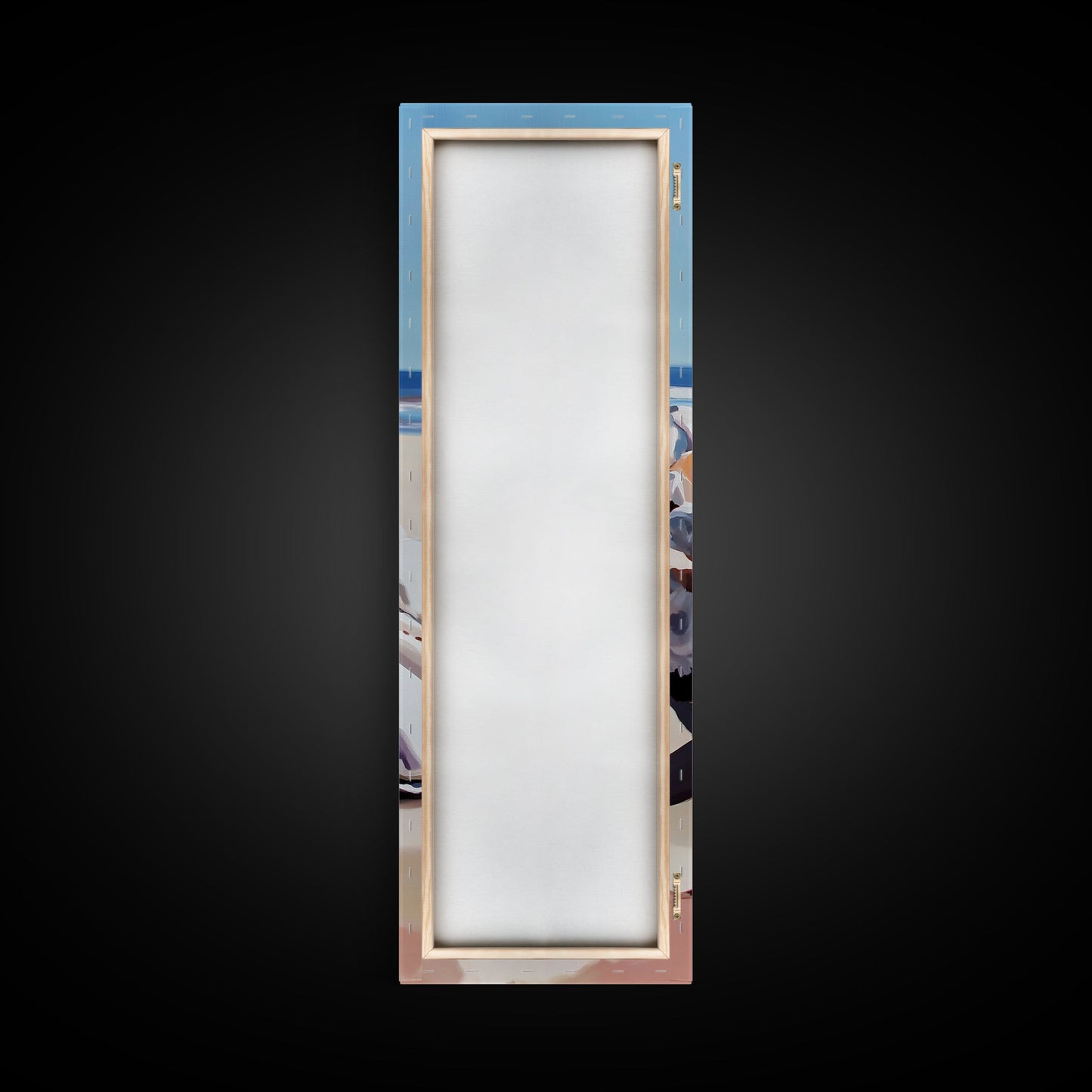 Shell Collection, Seaside Art, Beach Wall Art, Framed Canvas Print, Coastal Aesthetic, Ocean Inspired, Modern Minimalist, Living Room Decor