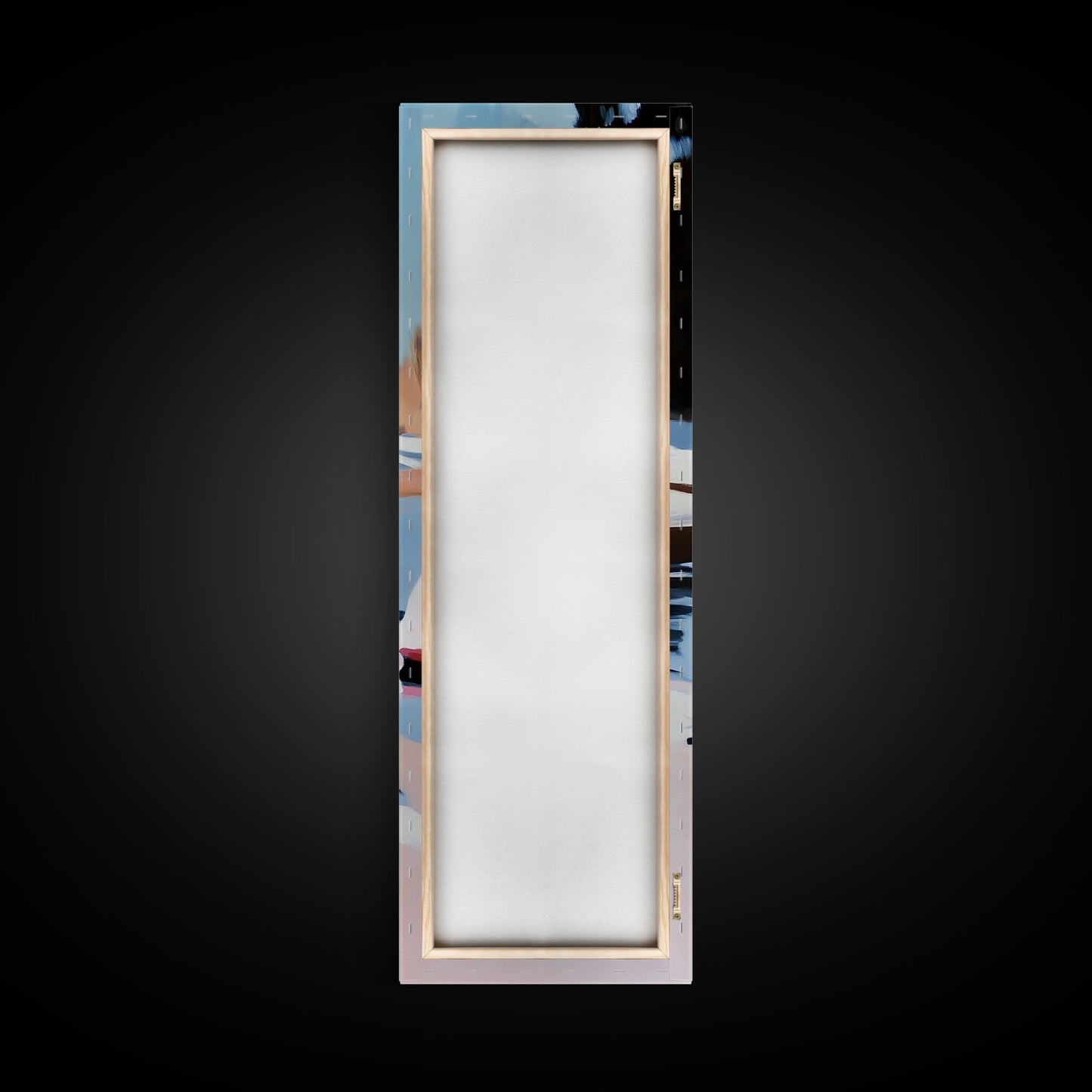 Jumping Fish, Nature Wall Art, Lake House Decor, Canvas Print, Outdoor Adventure, Fishing Theme, Rustic Aesthetic, Wildlife Painting