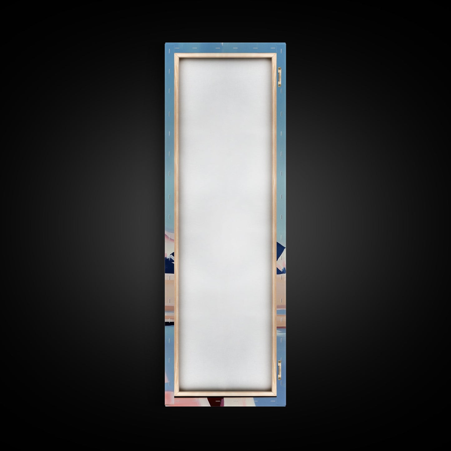 Serene Reflection, Minimalist Art, Boho Home Decor, Canvas Print, Living Room Wall Art, Modern Landscape, Beach House Aesthetic