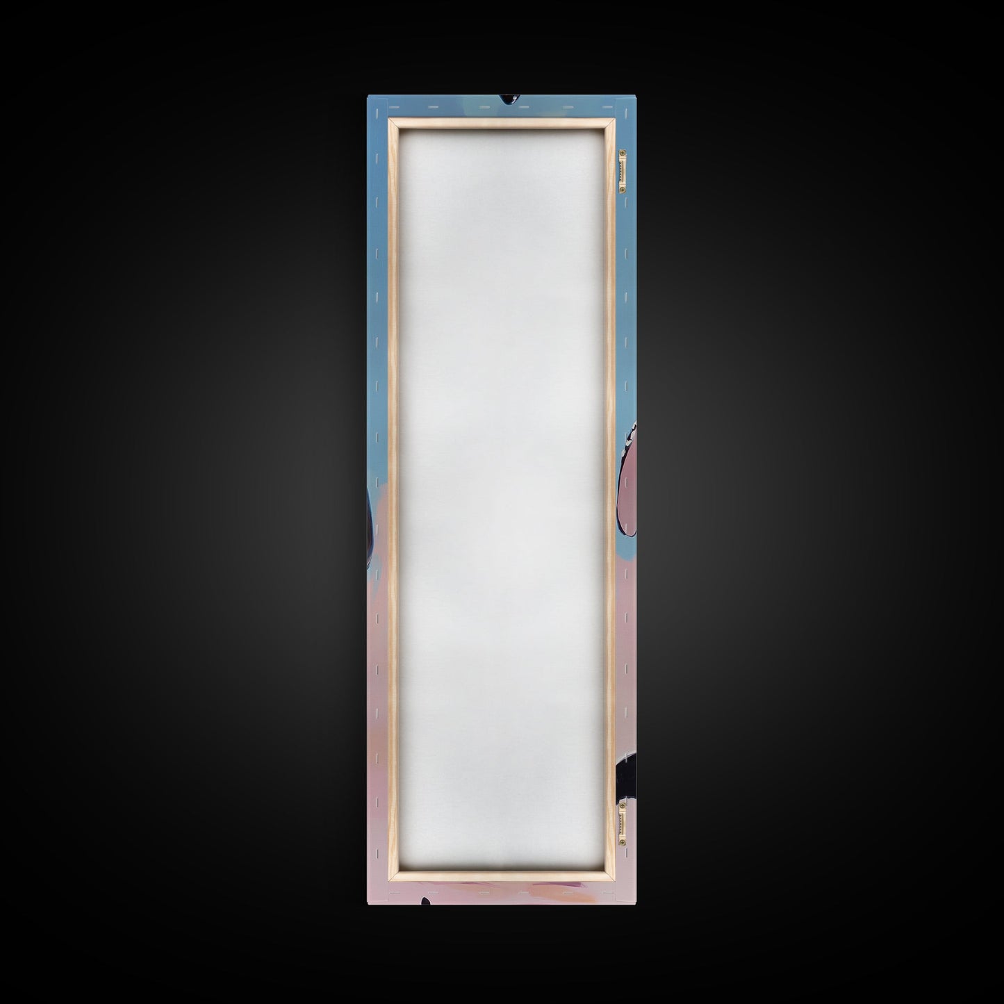 Jumping Whale, Ocean Waves, Marine Life, Canvas Print, Nautical Wall Art, Beach House Decor, Blue Coastal Art, Living Room Wall Art