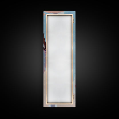 Western Chic, Cowgirl Art, Fashion Wall Art, Canvas Print, Boho Aesthetic, Stylish Home Decor, Minimalist Design, Modern Portrait