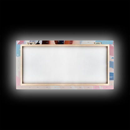 Wasserfüße, Spritzer, Leinwanddruck, Minimalistische Kunst, Verträumte Ästhetik, Ruhige Schlafzimmerdekoration, Moderne Wandkunst, Strandinspiriertes Design